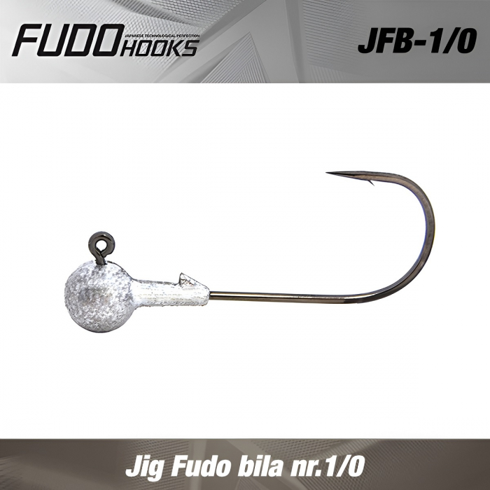 Jig Fudo Nr. 1/0-3.5g – Cârlig BN rezistent [1]