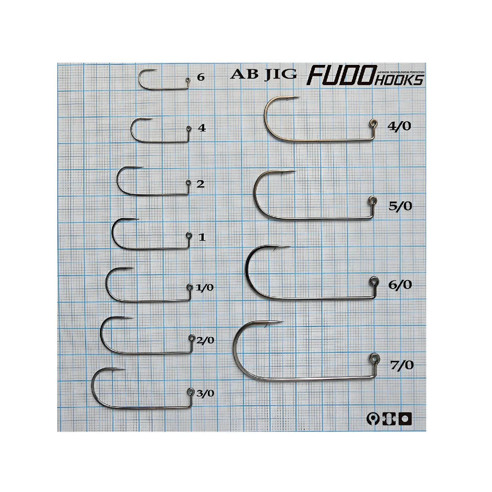 Jig Fudo Nr.3/0 7g Black Nickel – Carlig Japonez Ultra Ascutit [2]