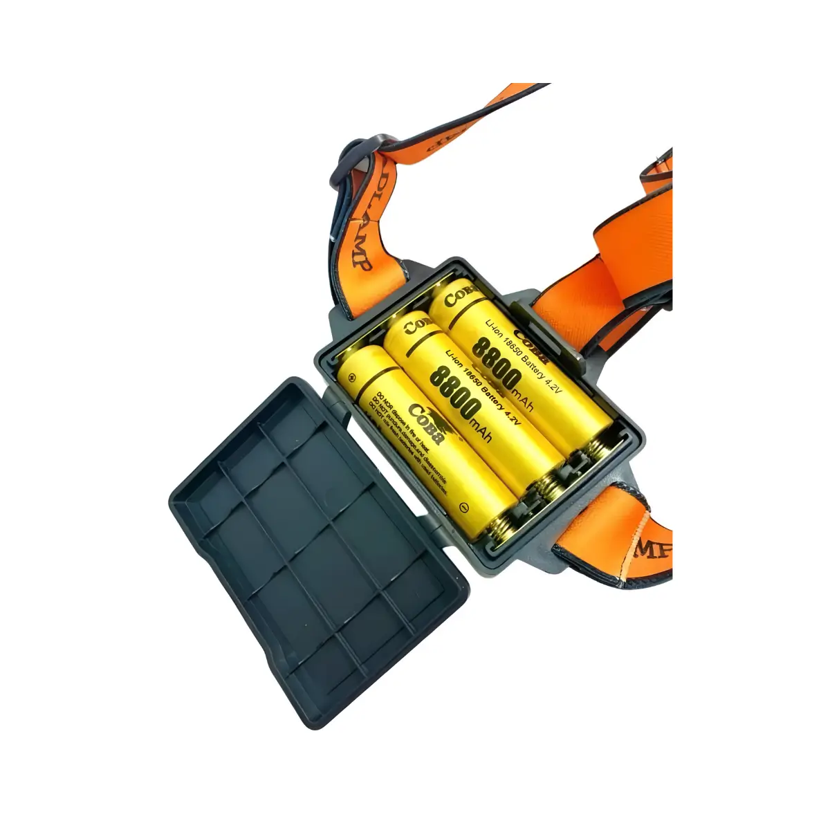 Lanternă Frontală COBA CB-T67-3 LED TG și COB Spate [4]