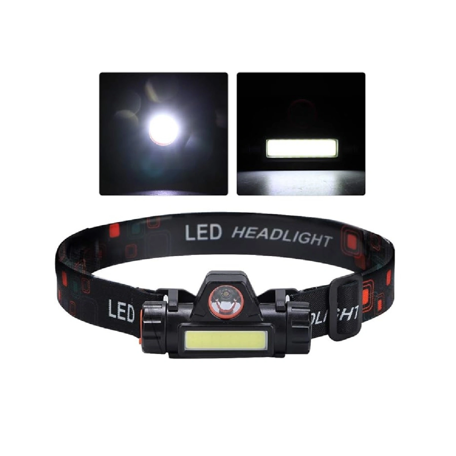 Lanternă Frontală High Power 3W 200LM cu Zoom Telescopic [2]