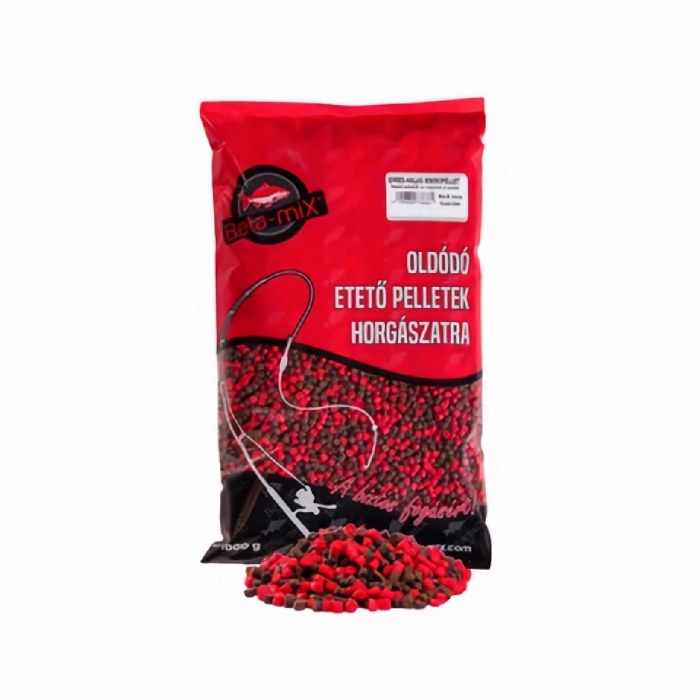 Micro Pelete Beta Mix Căpșună + Făină de Pește 4mm 1kg [1]