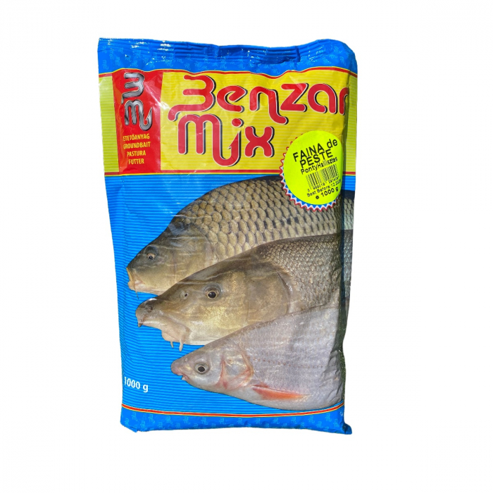 Nadă Benzar Mix Făină de Pește 1kg – Atractant puternic pentru crap [1]
