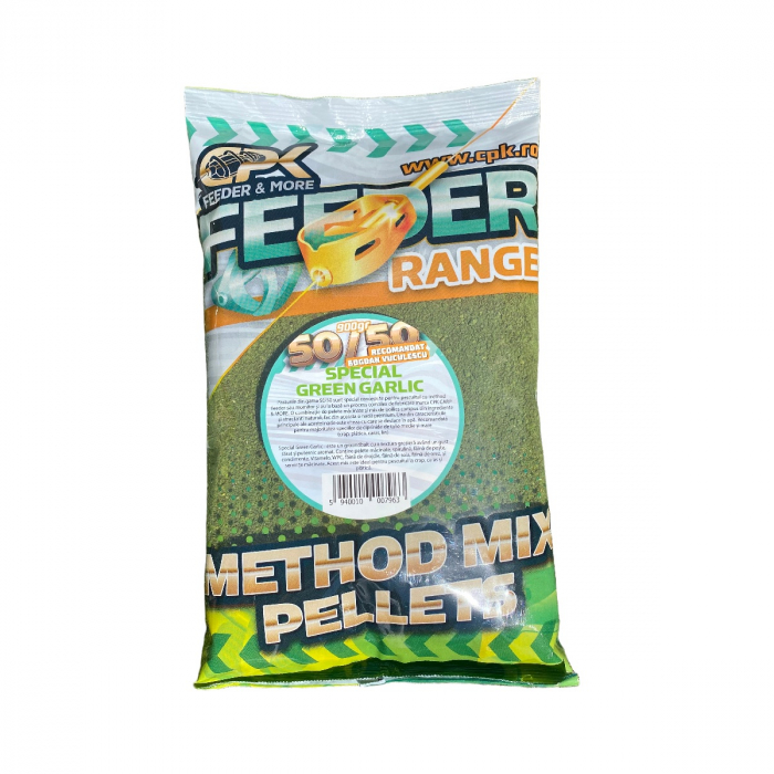Nadă CPK Method Feeder 50/50 Green Garlic 900g [1]