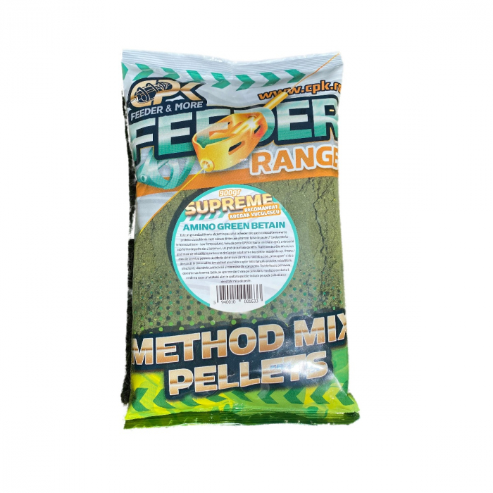 Nadă CPK Method Feeder Supreme Amino Green Betain 900g [1]