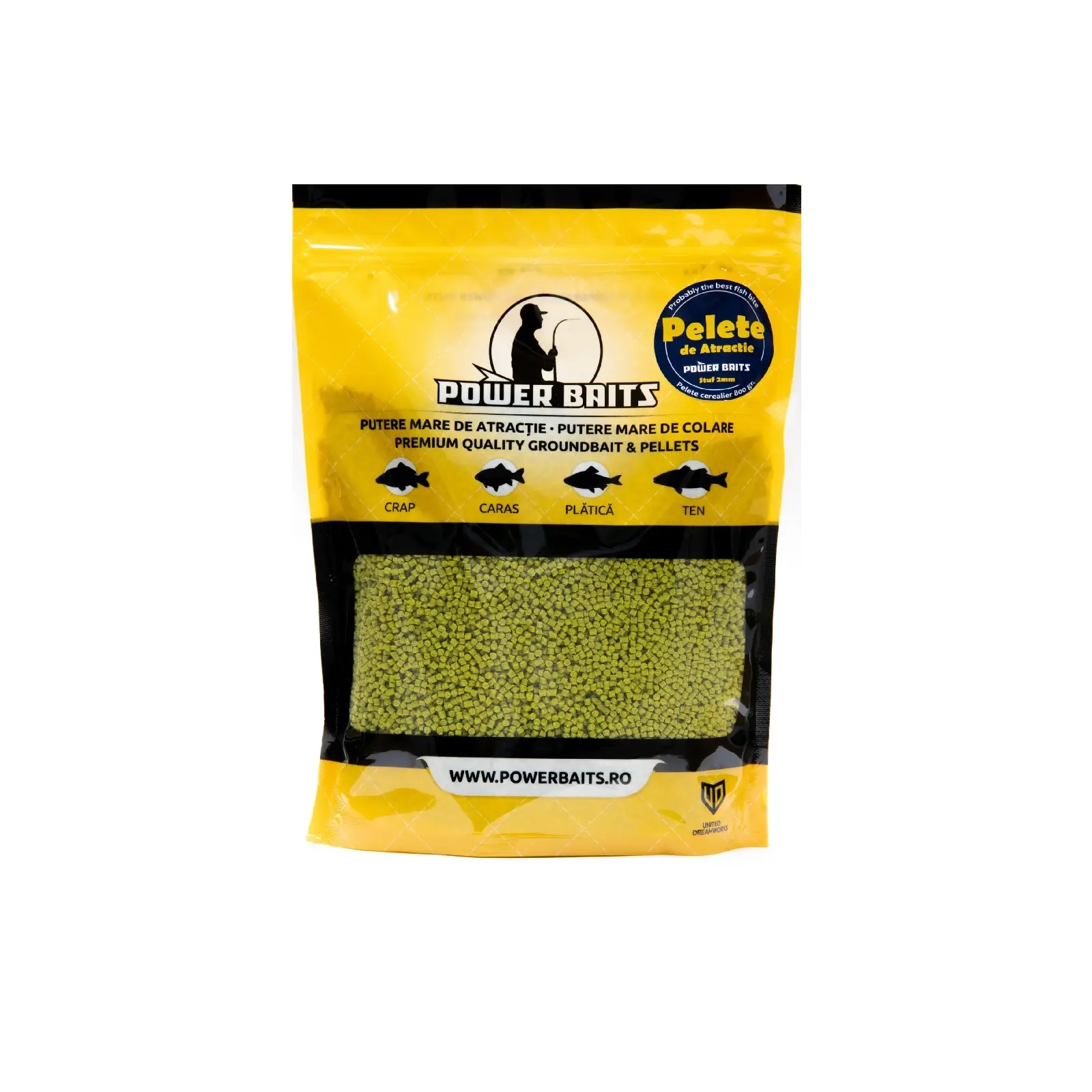 Pelete Power Baits 2mm Stuf 800g [1]