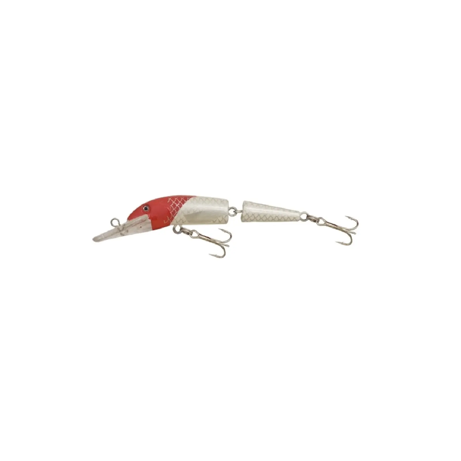 Vobler Kamasaki Joint Plutitor 8,5cm 15.5g 0.5-1.0m Cap Rosu Corp Alb [1]