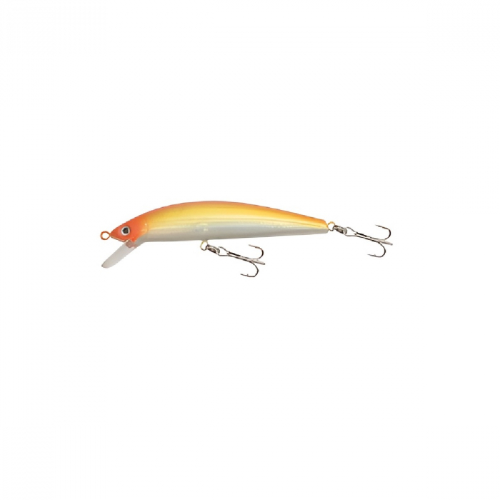 Vobler Minnow – Spate Portocaliu, Abdomen Argintiu [1]