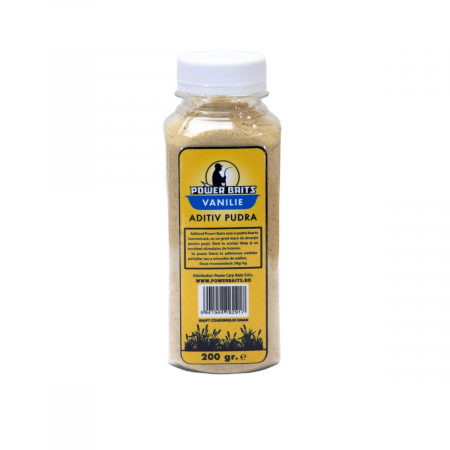 Aditivi Lichizi / CSL / SPD / LPD - Aditiv Pudra Power Baits Vanilie 200g