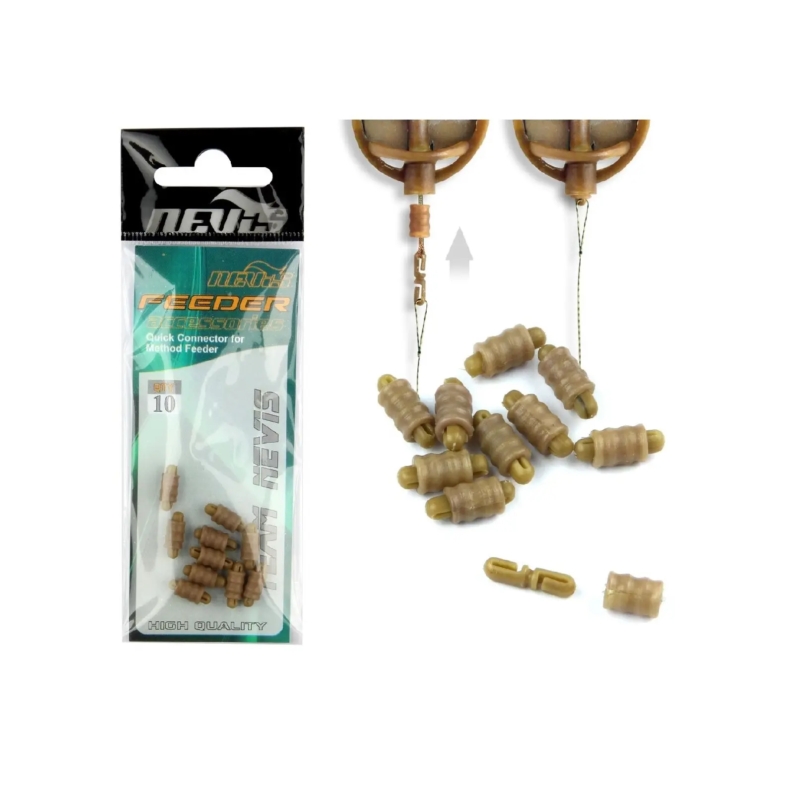 Accesorii Stationar - Agrafa Rapidă Method Carp Academy L – 10 buc/plic