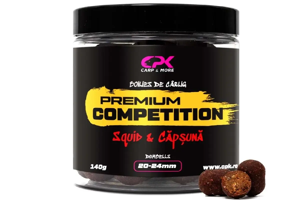 Boilies Carlig - Boilies Carlig OS Competition Squid & Capsuna 20/24mm 140g Dumbells