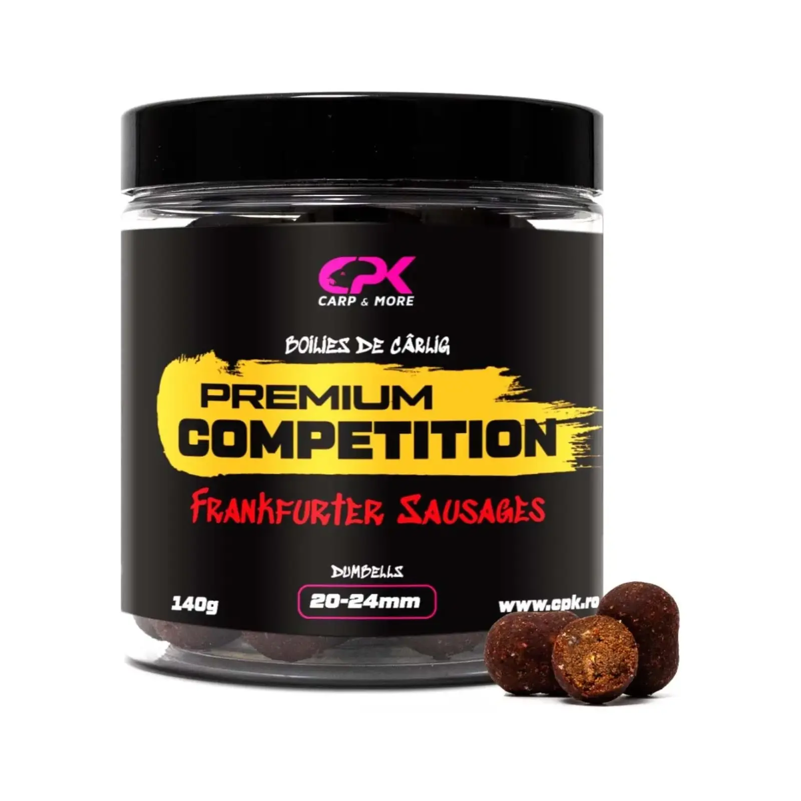 Boilies de Cârlig - Boilies de Cârlig CPK Competițion Dumbells, 20/24mm, 140g