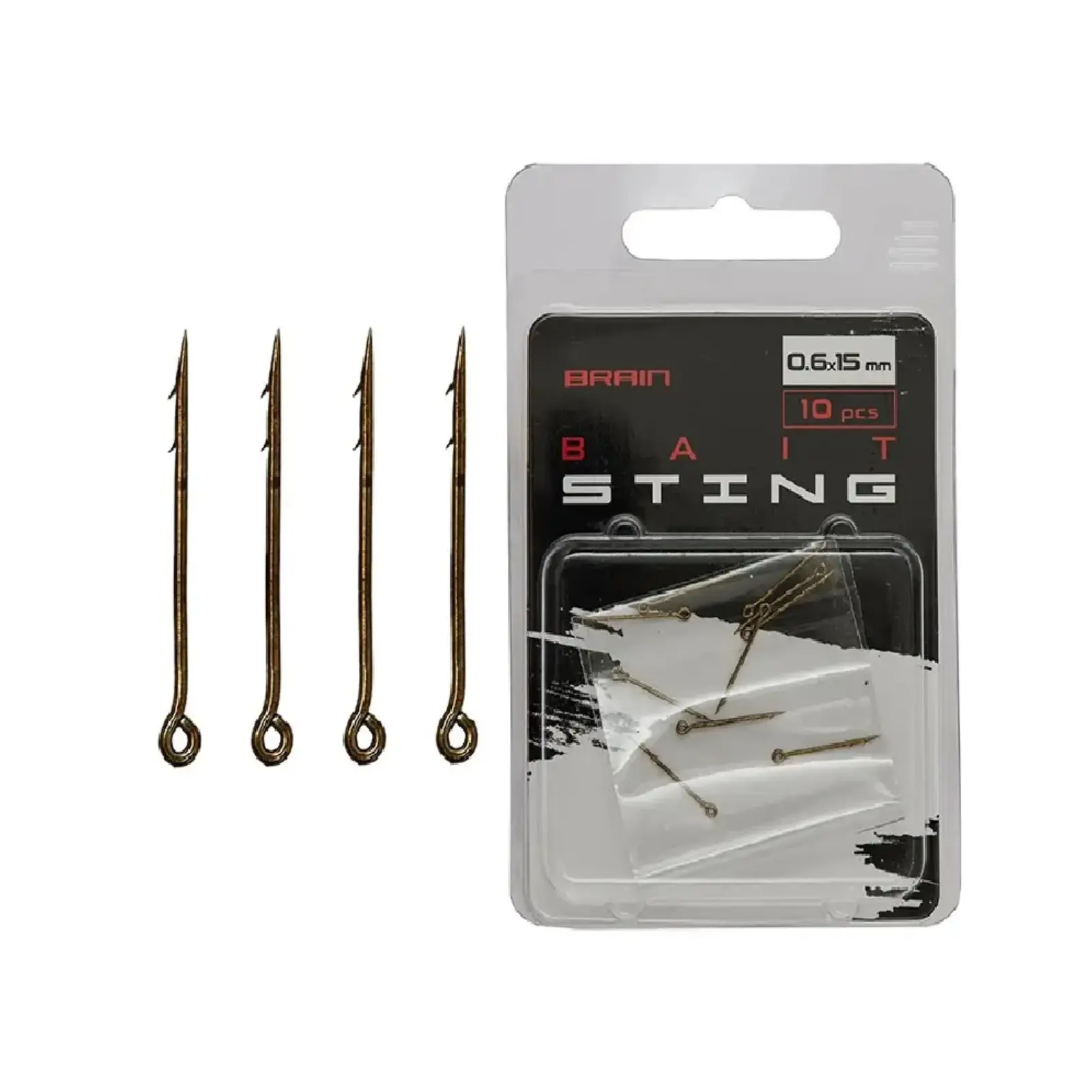 ACCESORII FEEDER & STAȚIONAR - Spin momeală Brain 10mm set 10 bucăți