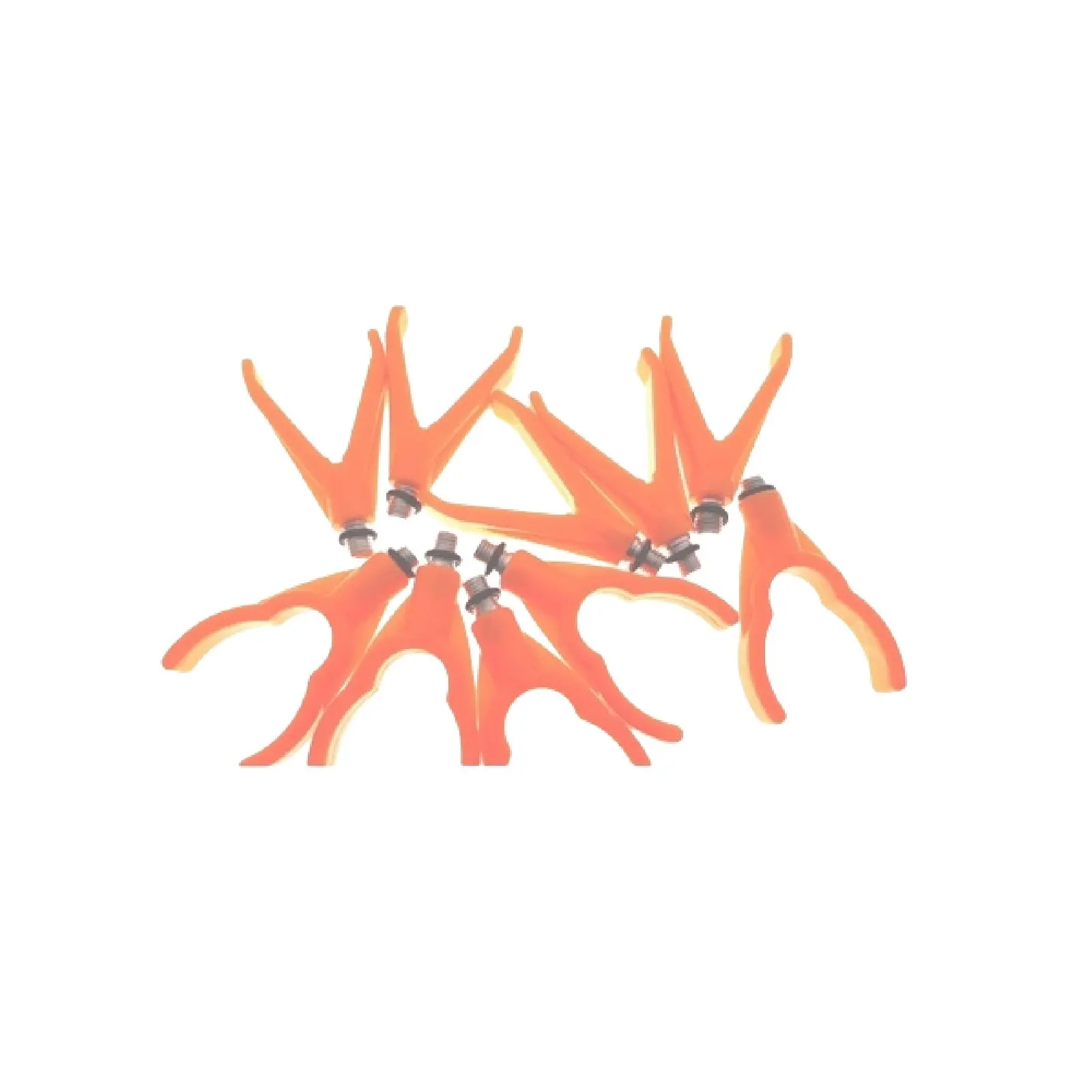 BAGAJERIE - Cap suport lansete portocaliu fata/spate