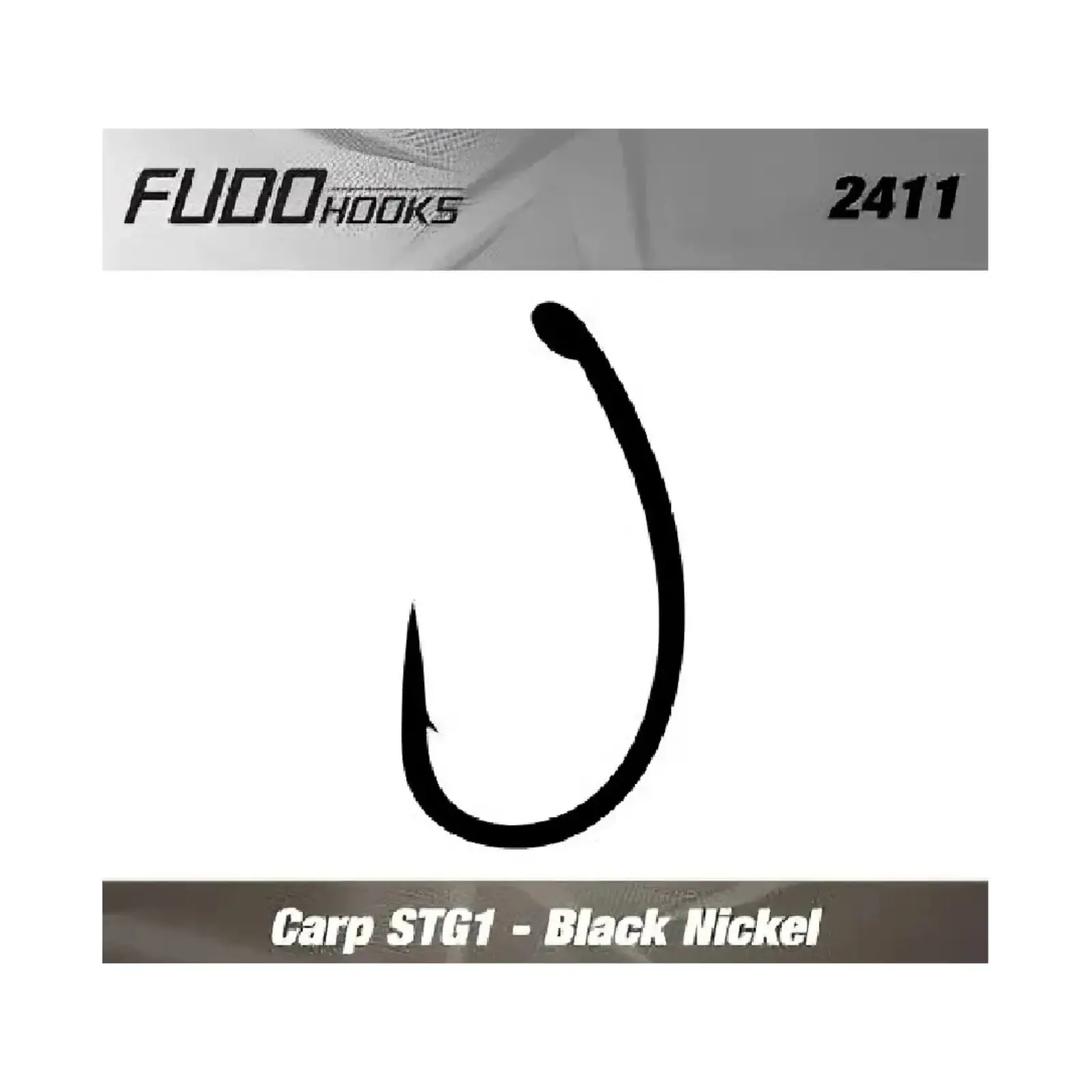 Cârlige crap - Cârlige Fudo Carp STG-1 BN-2411 Nr.10 - 10buc