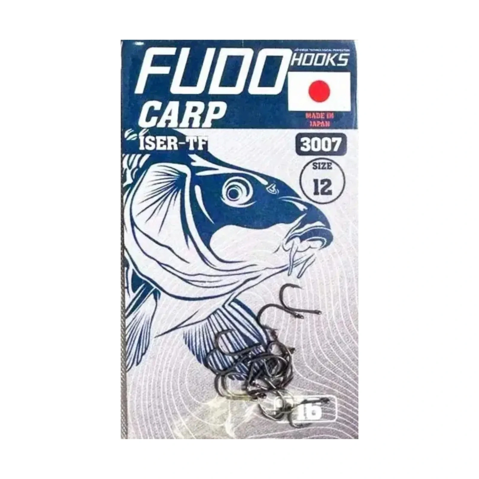 CÂRLIGE FEEDER & STAȚIONAR - Cârlige Fudo Iseama With Ring Teflonate TA-3007 Nr.12