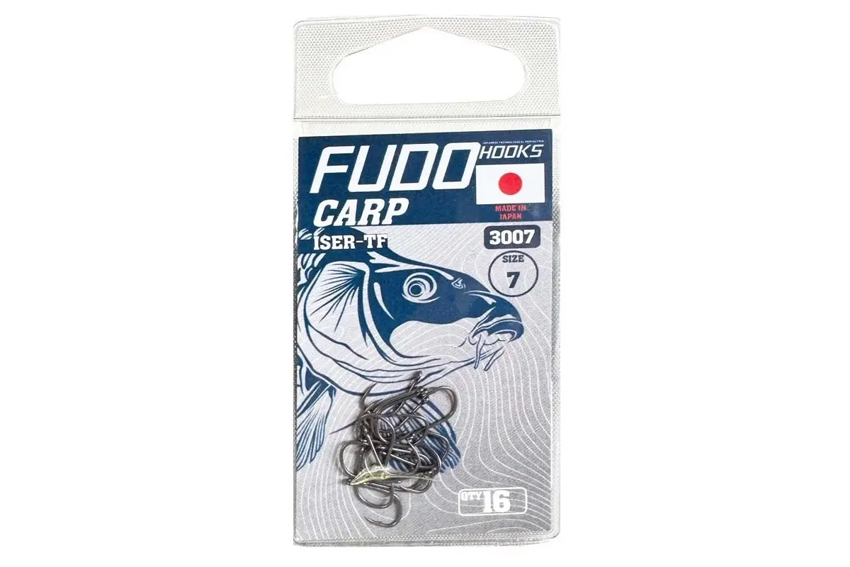 Carlige Stationar & Feeder - Carlige Fudo Iseama With Ring Teflonate TF-3007 Nr.7 16buc/plic