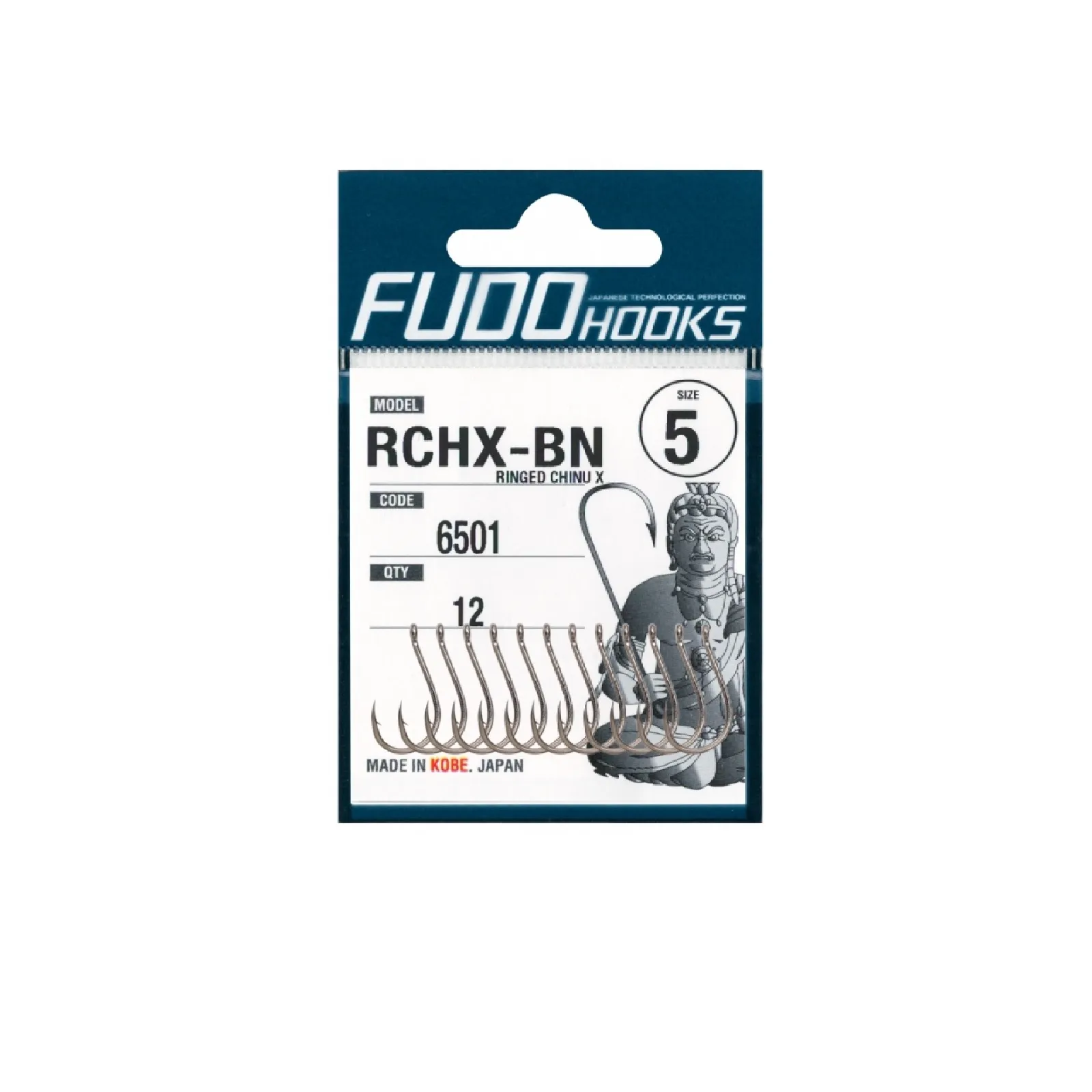 Carlige Fudo Ringed Chinu X BN-6501 Nr.4 Black Nickel – 11buc/plic [1]