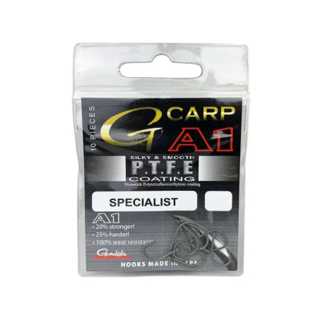 Carlige Gamakatsu A1 G-Carp PTFE Specialist Nr.6 – 10buc