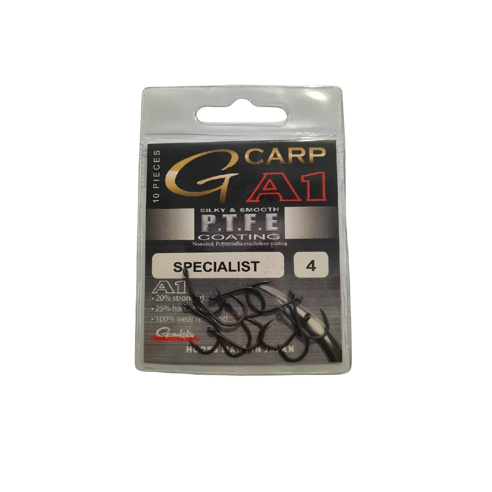 Carlige Gamakatsu A1 G-Carp PTFE Specialist Nr.6 – Ultra Ascuțite