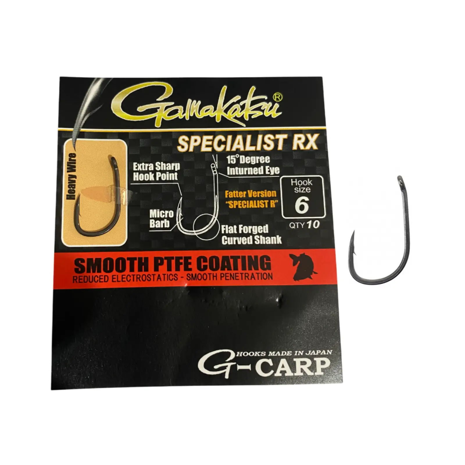 Cârlige Gamakatsu Specialist RX -10buc/plic