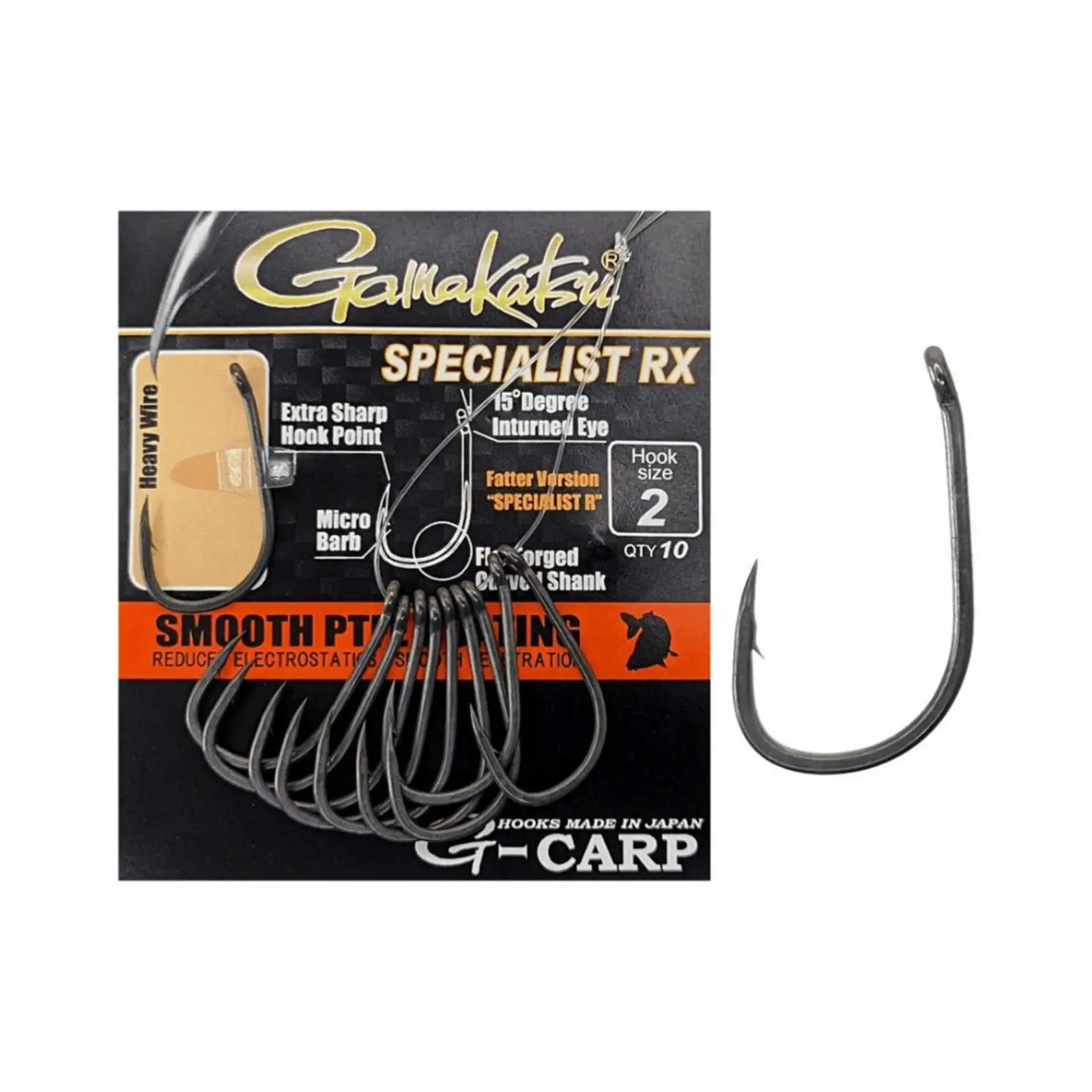 Cârlige Gamakatsu Specialist RX -10buc/plic