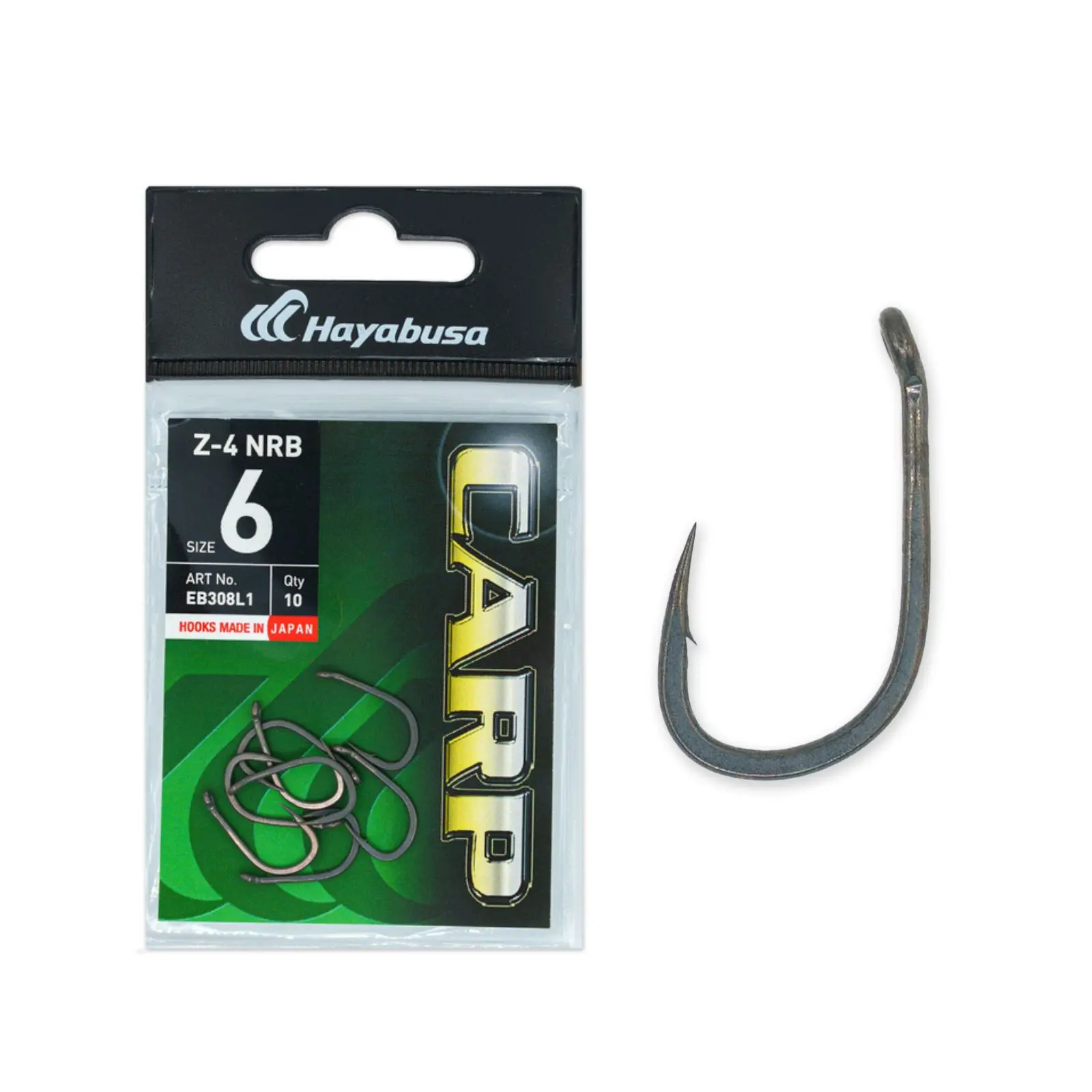 CÂRLIGE CRAP - Carlige Hayabusa Z-4 NRB nr. 7 10buc/plic