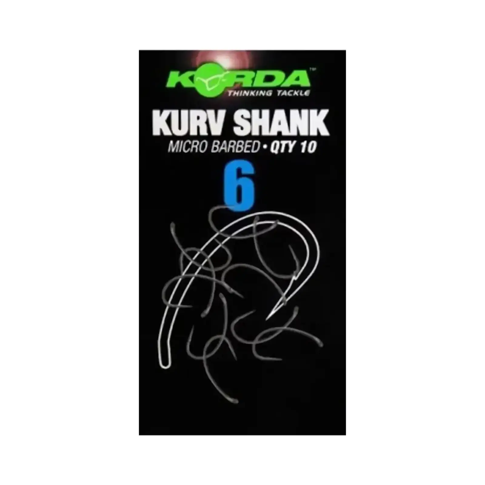 Cârlige crap - Carlige Korda Kurv Shank Nr.6 10buc/plic