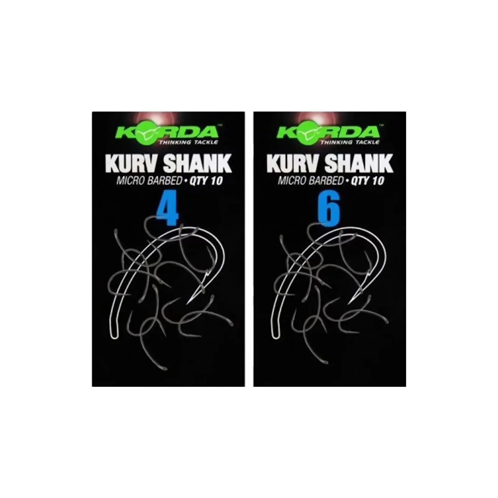 PESCUIT LA CRAP - Cârlige Korda Kurv Shank Nr.8 Ochet Curbat