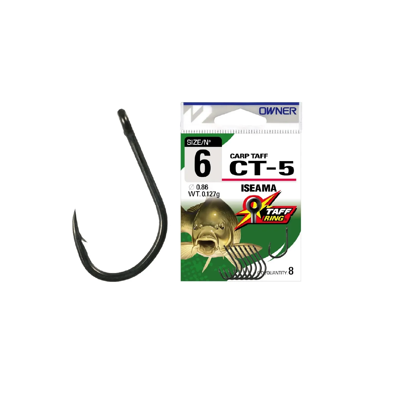Carlige Crap - Carlige Owner CT-5 Carp Iseama Nr. 6 – Putere și Siguranță în Drill