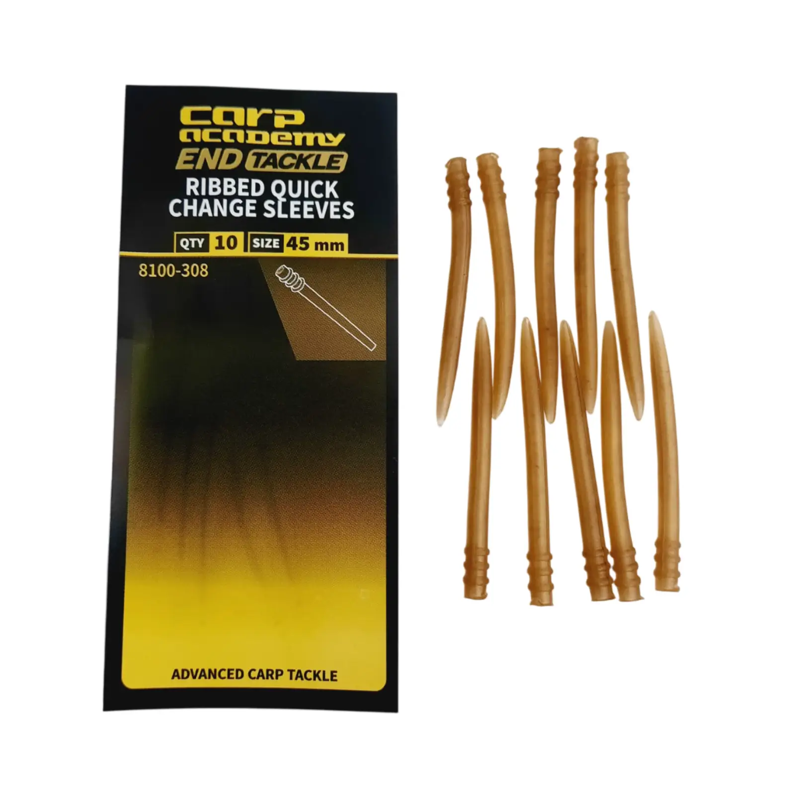 Accesorii Monturi Crap - Con antitangle Carp Academy Ribbed Quick Change Sleeves 45mm