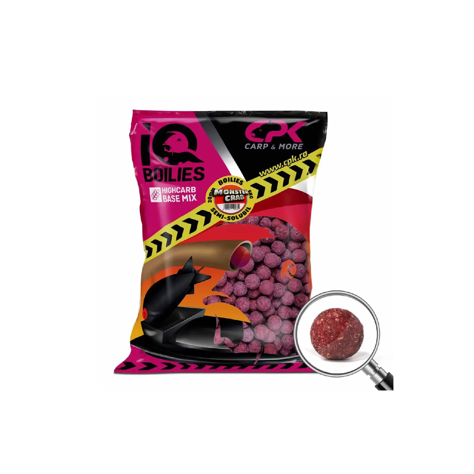 Boilies de Nadit - Boilies IQ Semisolubil CPK