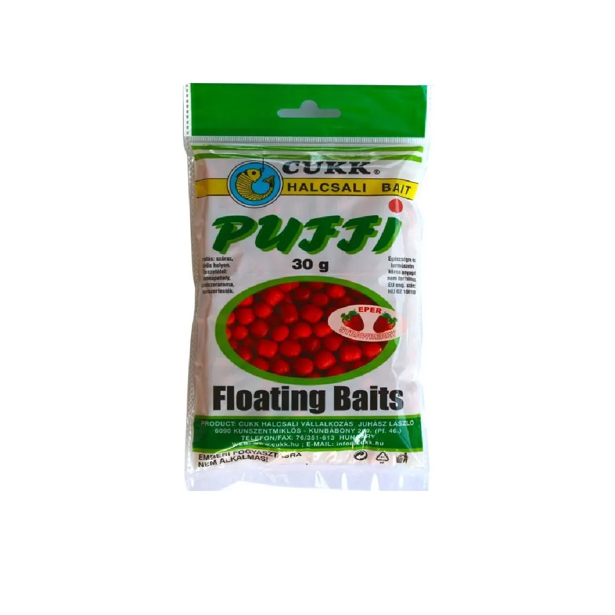 Momeli expandate, Pufuleti - Cukk Puffi Mediu Capsuna 30g
