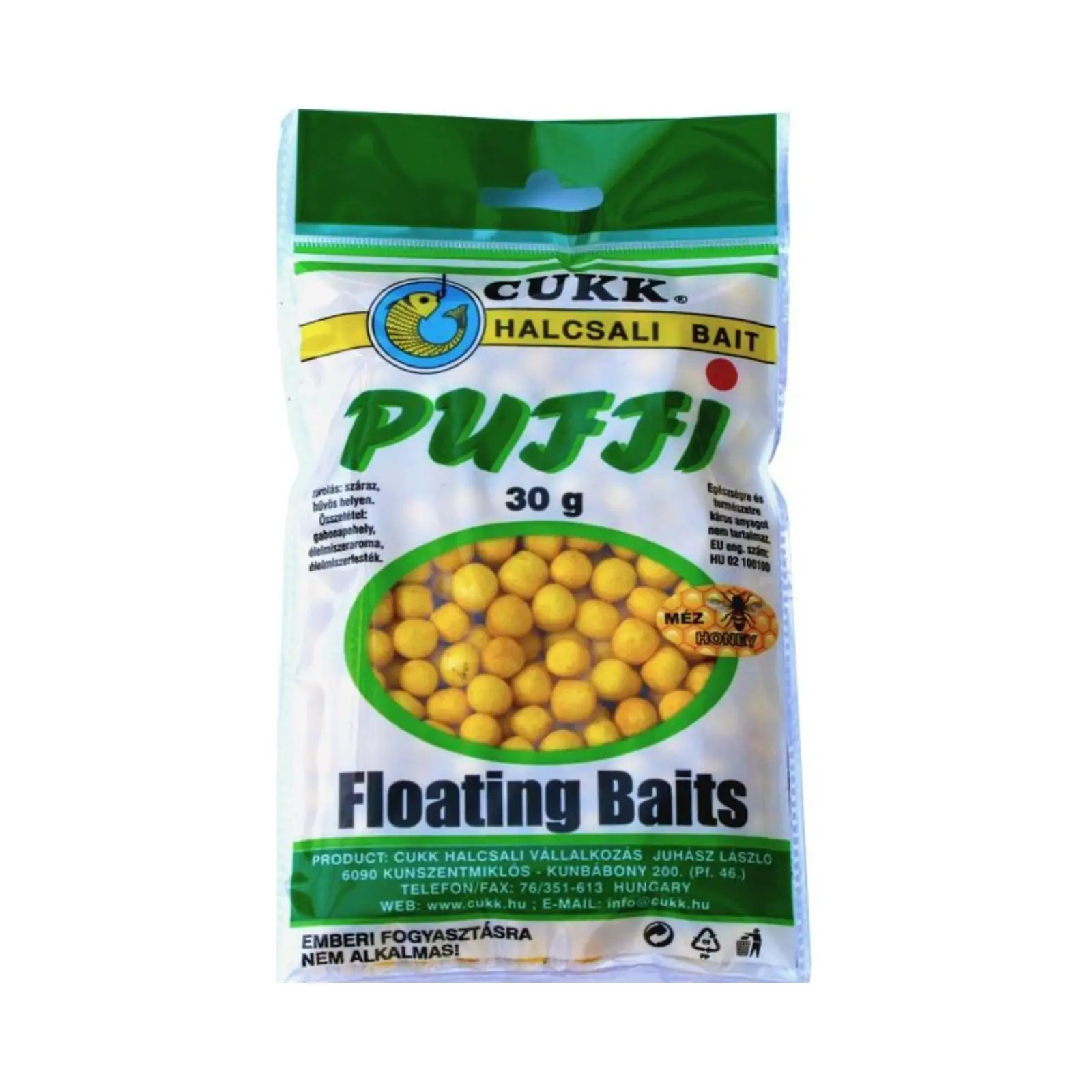 Momeli expandate și pufuleți - Cukk Puffi Mediu Miere 30g