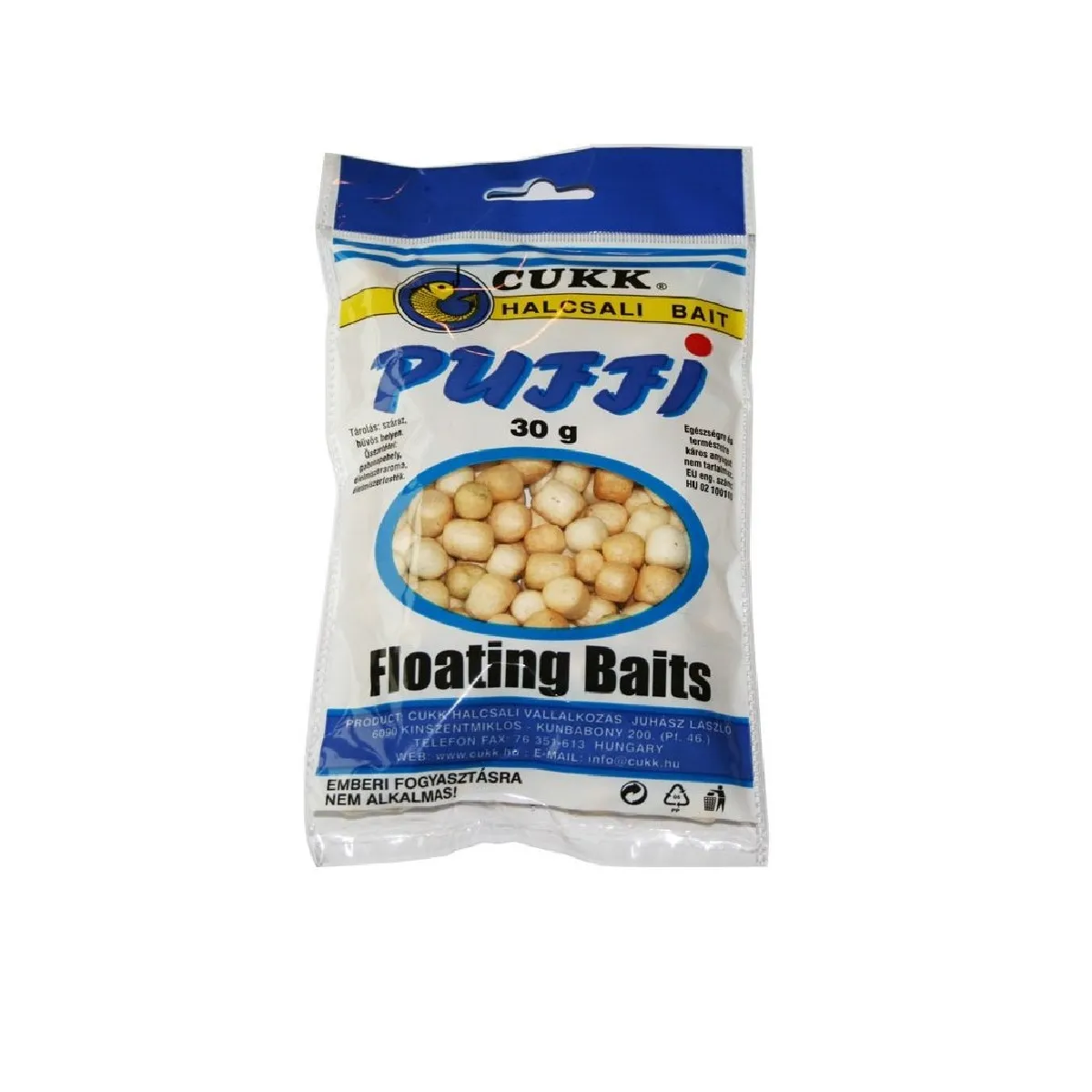 Momeli expandate, Pufuleti - Cukk Puffi Mediu Natur 30g