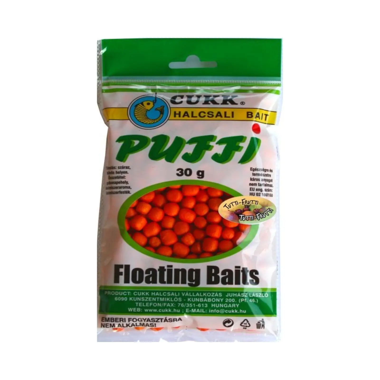 Momeli expandate și pufuleți - Cukk Puffi Mediu Tutti Frutti 30g