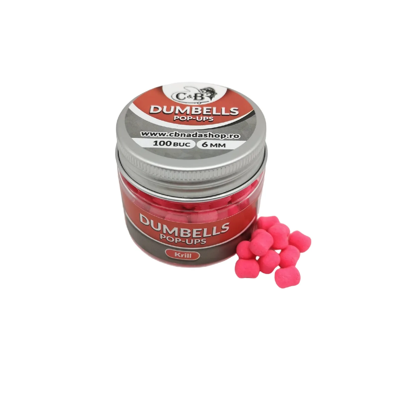 Momeli De Carlig - Dumbells C&B Pop-Ups Krill 6mm