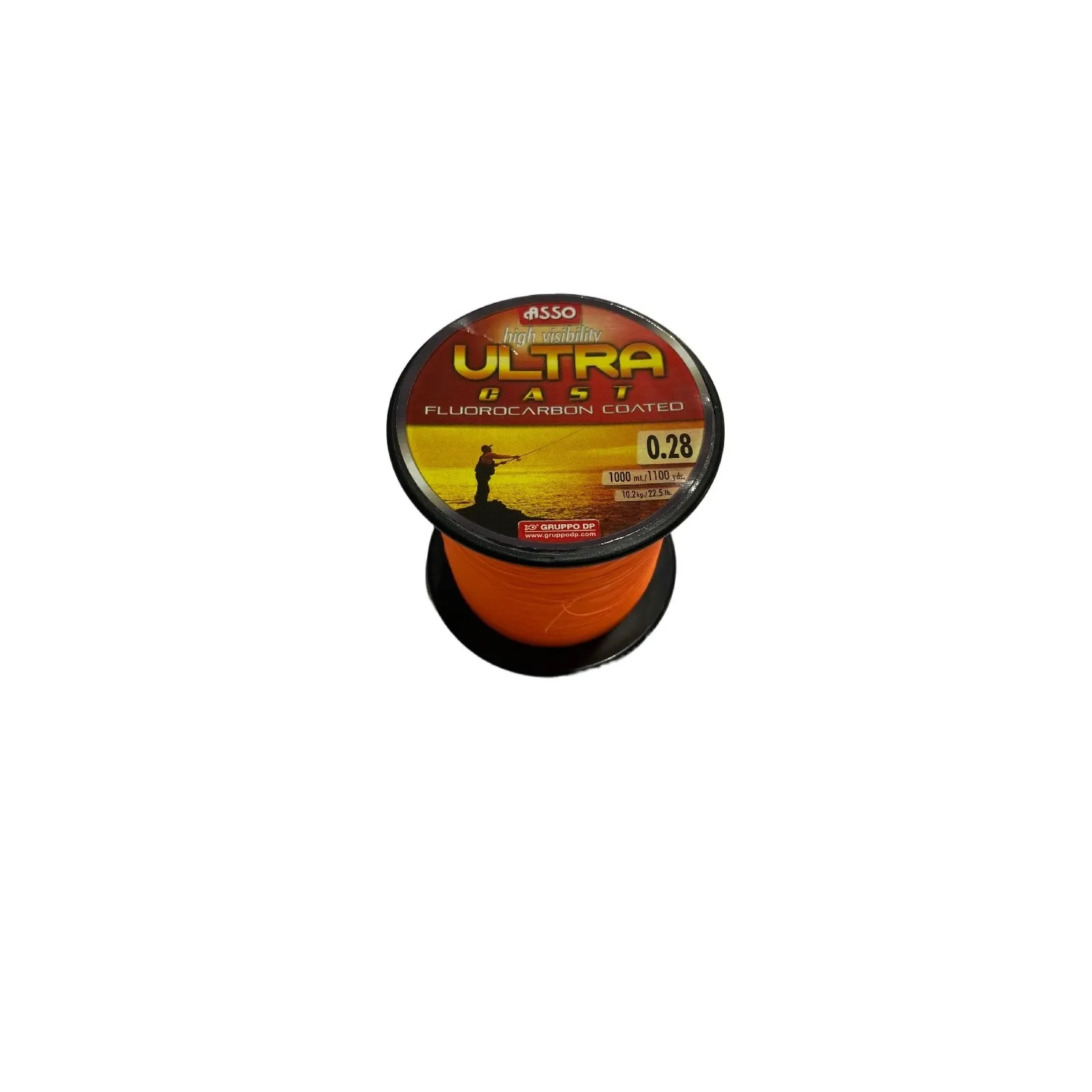 Monofilament Crap - Fir Monofilament Asso Ultra Cast Orange 0.28mm 1000m
