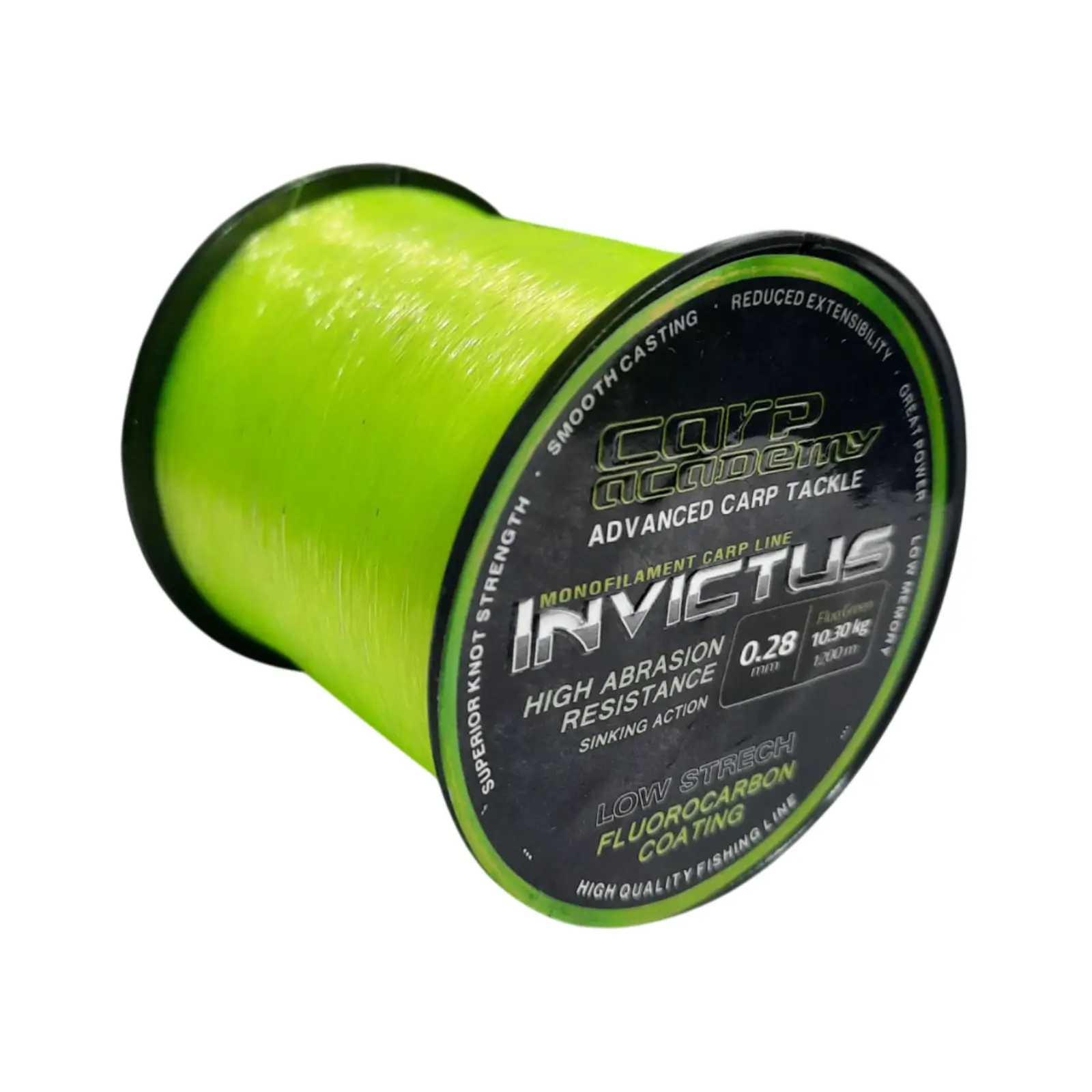 Fir Monofilament Carp Academy Invictus Green Fluo 1200m