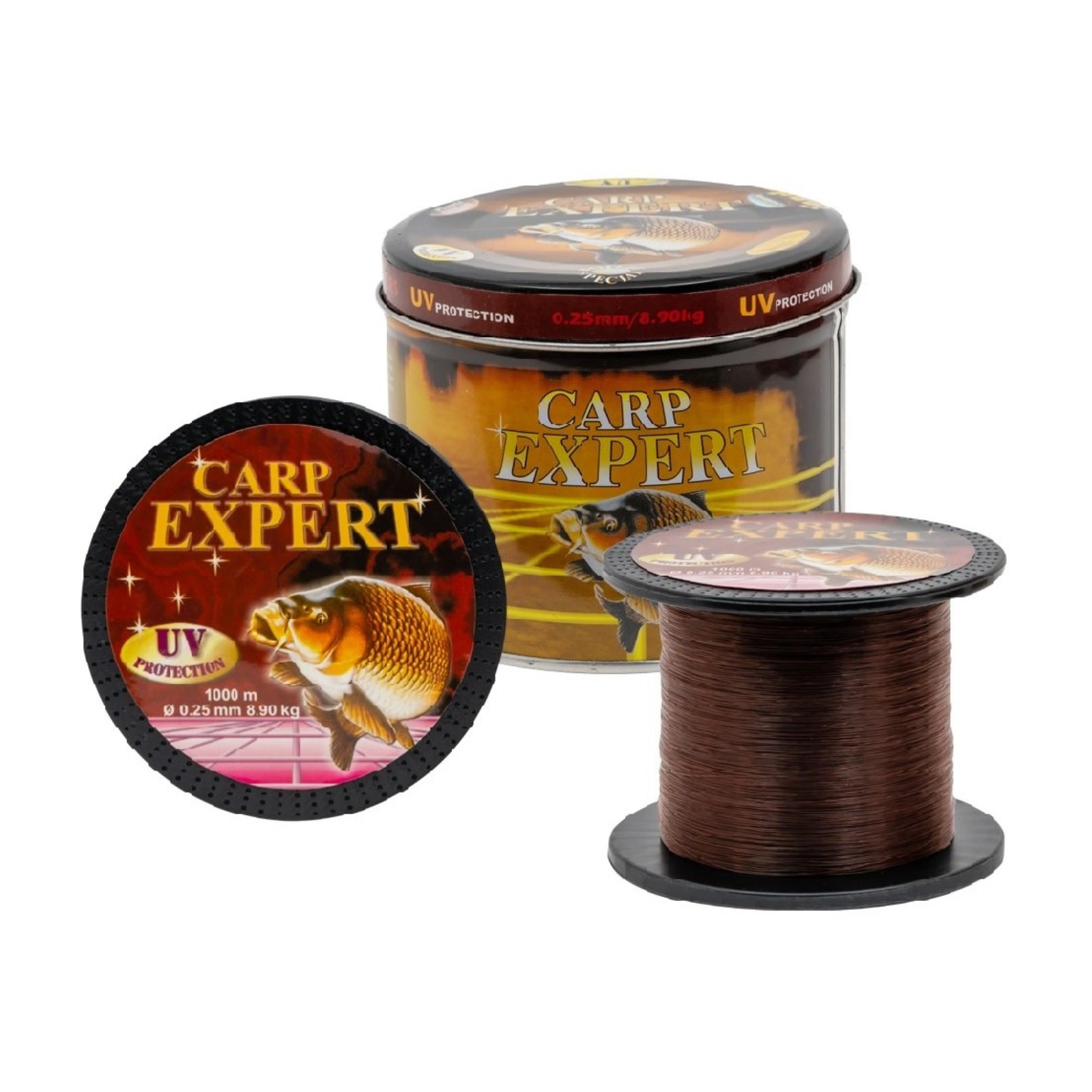 PESCUIT LA CRAP - Fir Carp Expert UV 1000m 0.40mm 18.7kg cu Tratament Copolimer