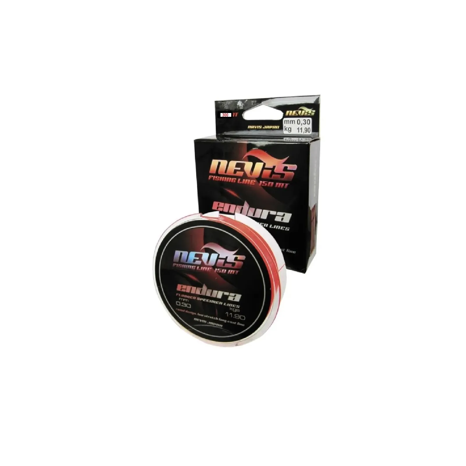 PESCUIT LA CRAP - Fir Monofilament Nevis Endura 0.25mm 8.6kg 300m – Orange