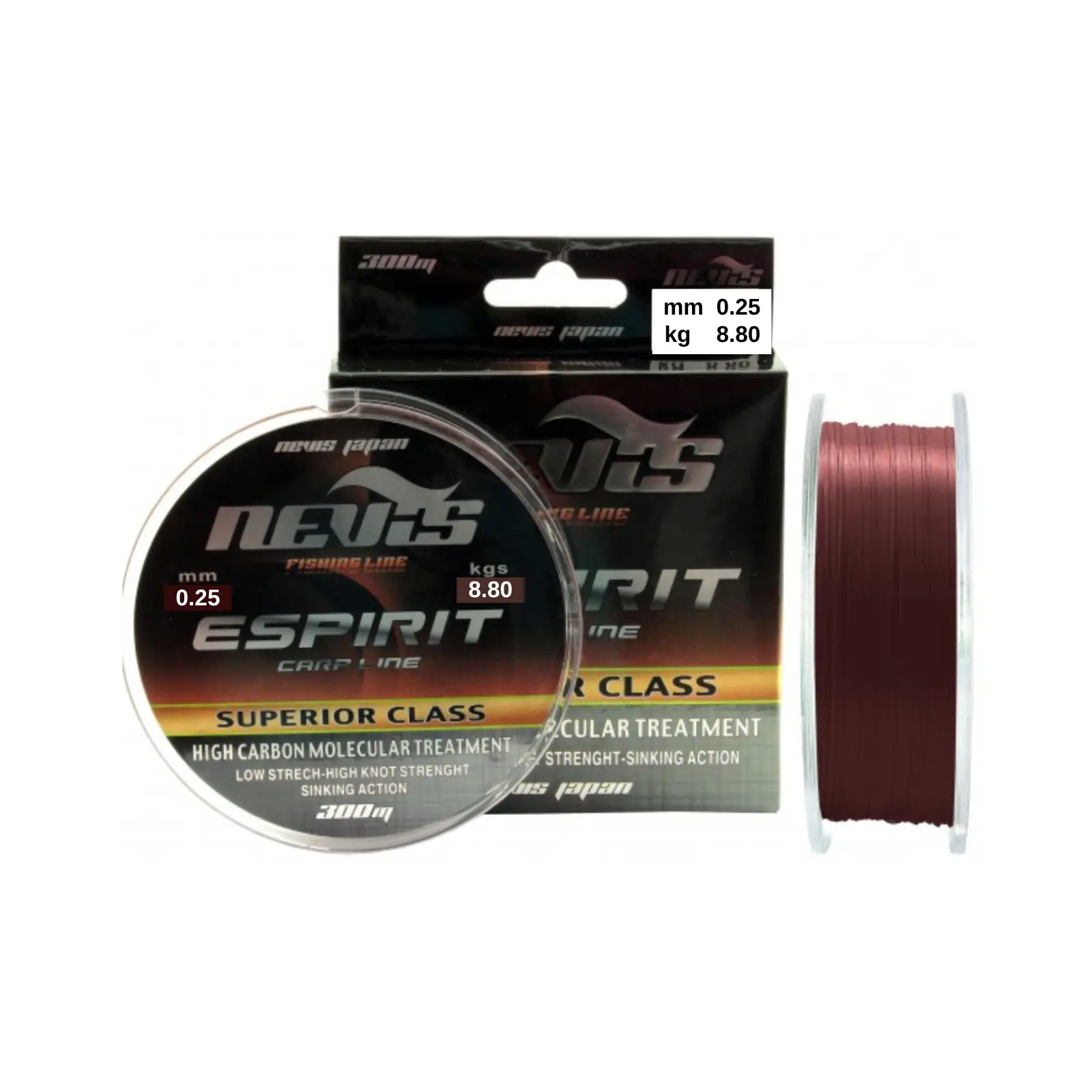 Fir Monofilament Nevis Espirit 300m Maro