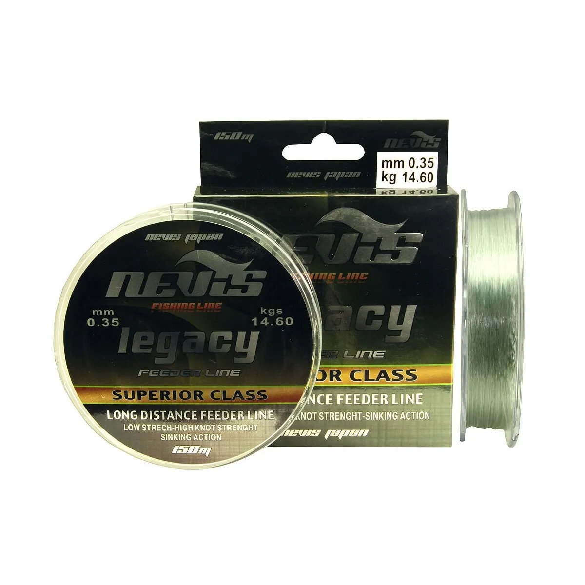 PESCUIT-STATIONAR-FEEDER - Fir Monofilament Nevis Legacy Feeder 0.25mm 150m