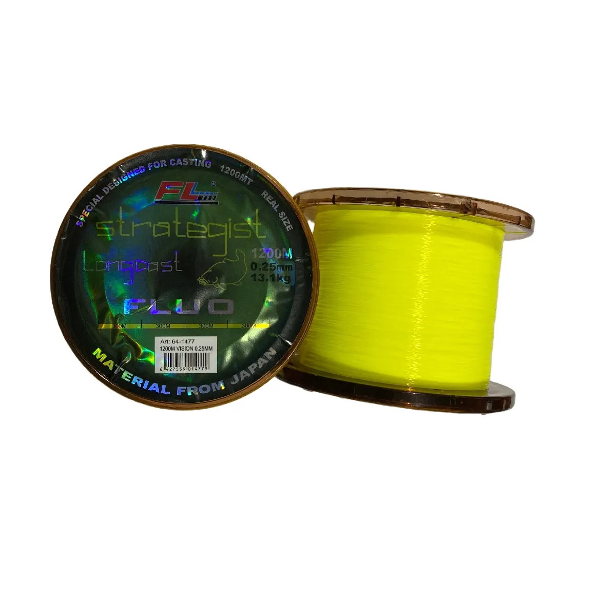 Monofilament Crap - Fir Monofilament Profl Strategist Longcast Fluo 0.25mm 13.1kg 1200m