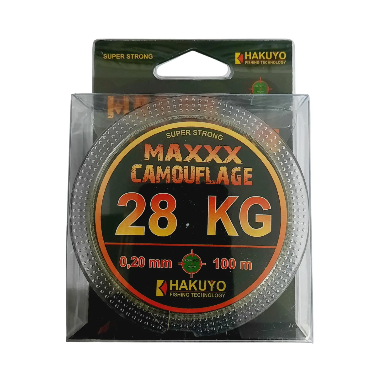 Fir Textil Crap - Fir Textil Hakuyo Maxxx Camouflage 4 Braid 0.20mm, 28kg, 100m
