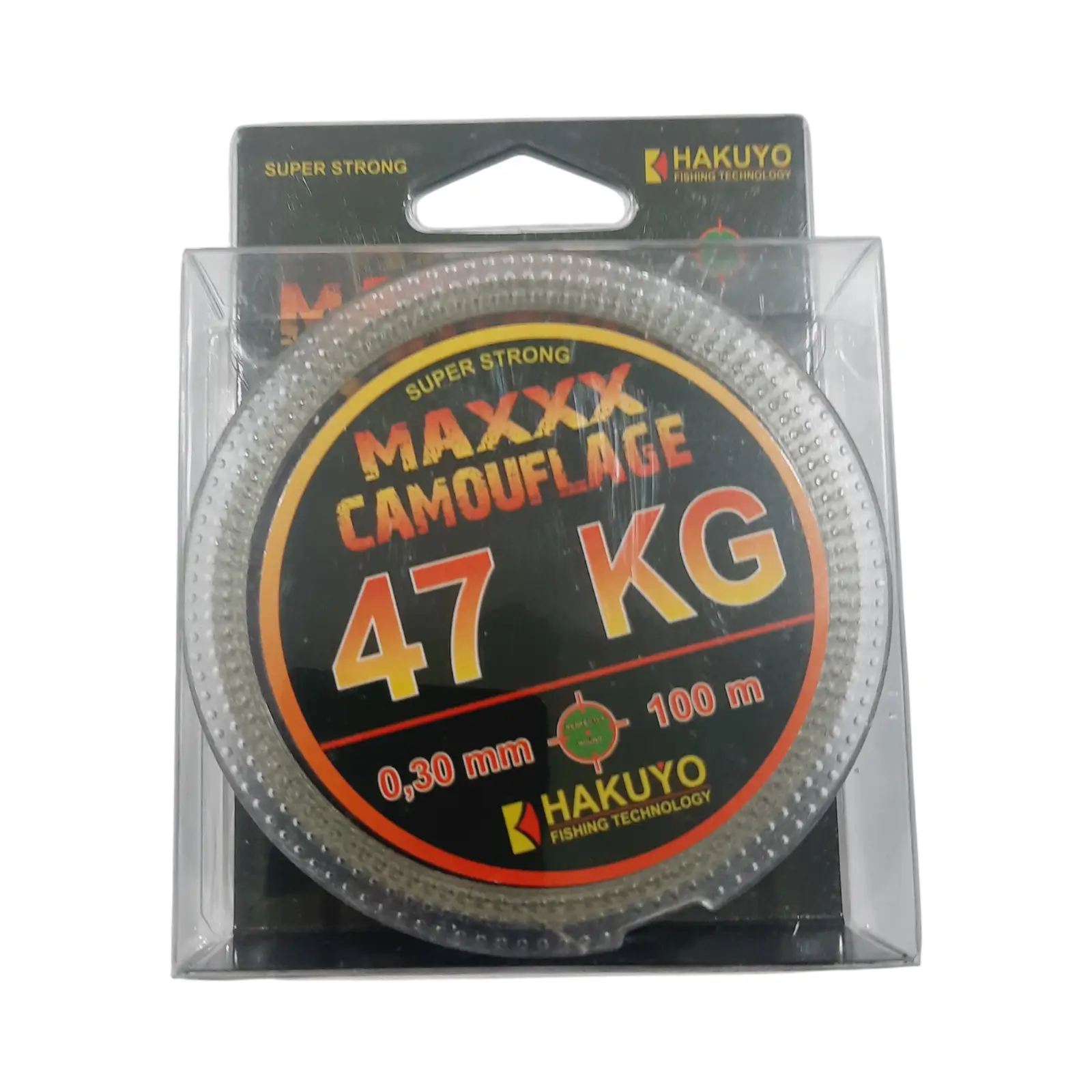 Fir Textil Crap - Fir Textil Hakuyo Maxxx Camouflage 4 Braid 0.30mm, 47kg, 100m