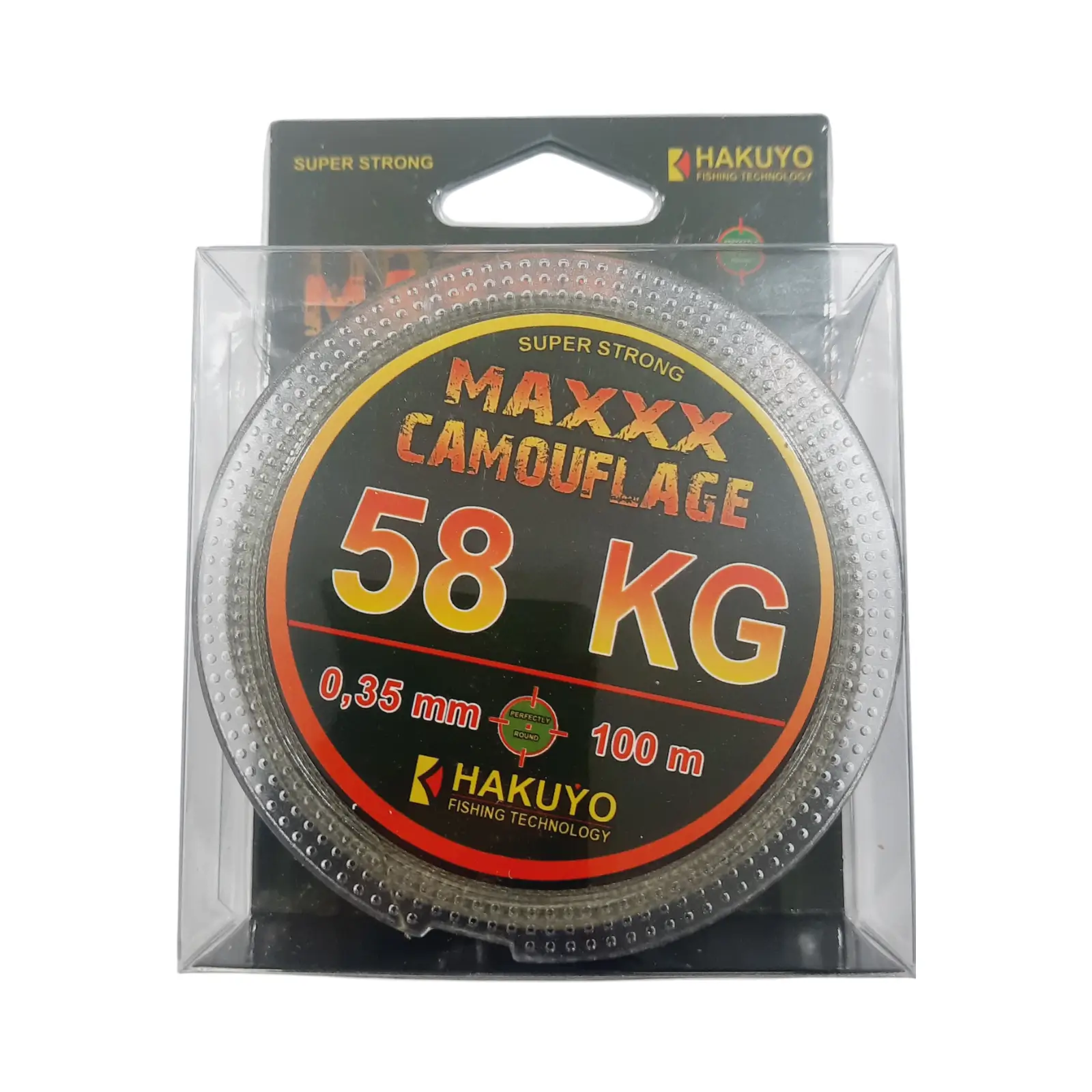 Fir Textil Crap - Fir Textil Hakuyo Maxxx Camouflage 4 Braid 0.35mm, 58kg, 100m
