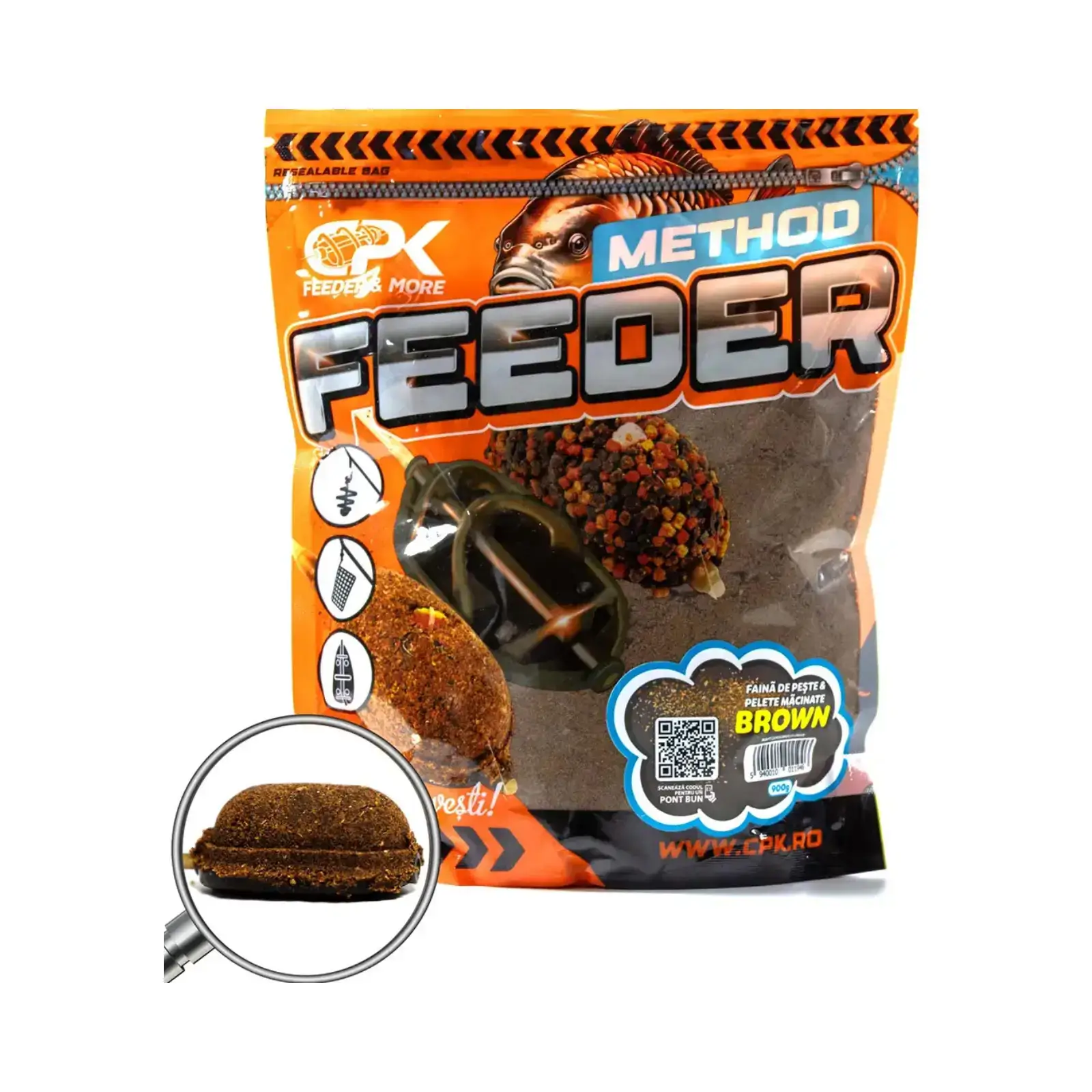 NADE-MOMELI - Groundbait CPK Method Feeder 900g