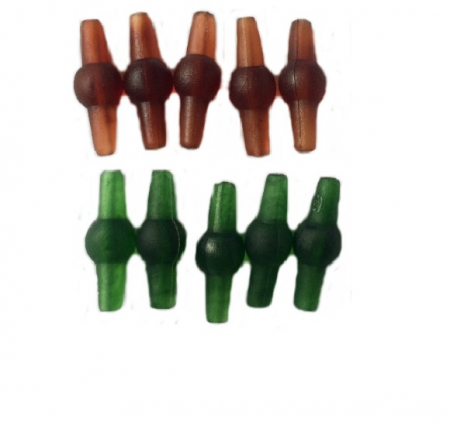 Accesorii Crap - Helicopter capete conice olive/brown