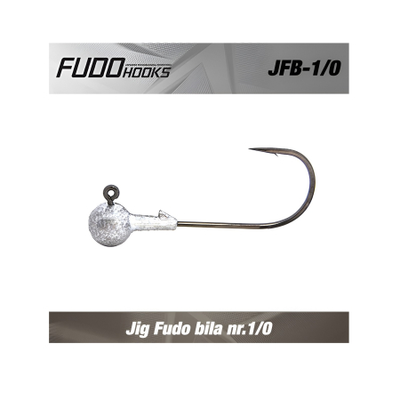 Jig-uri, carlige - Jig Fudo Nr. 1/0-5g, Carlige Black Nickel