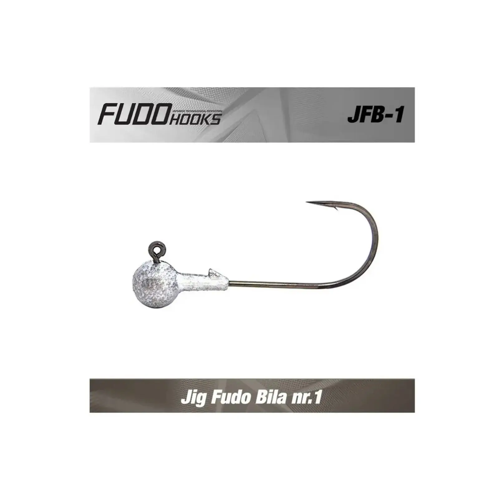 Jiguri, cârlige - Jig Fudo Nr.1 7g Black Nickel